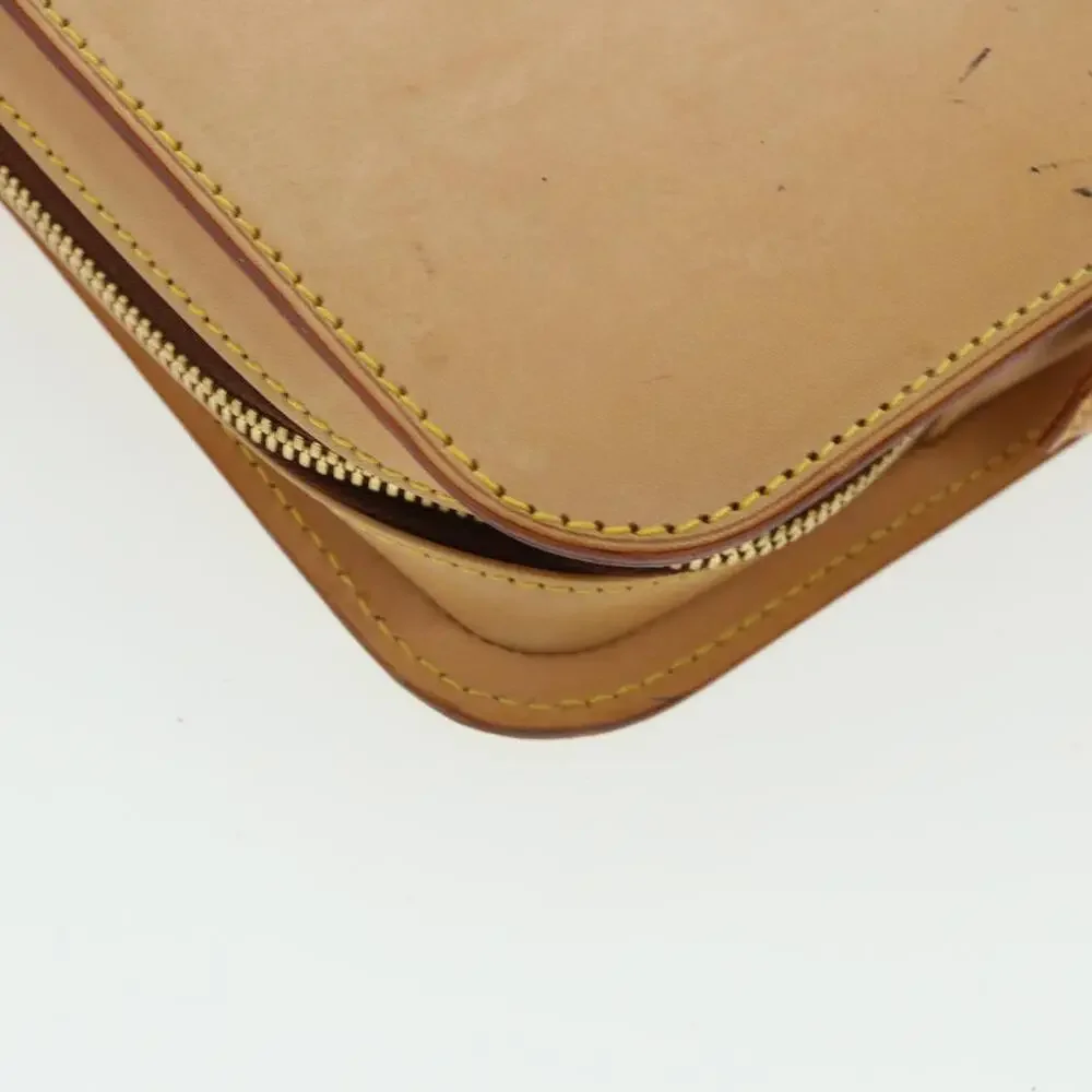 LOUIS VUITTON Valtec Briefcase Nomad Leather Beige M99071